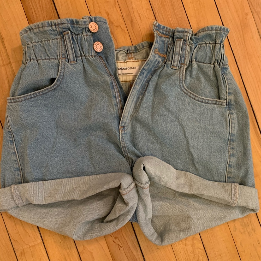 High waisted shorts